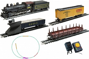 Стартовый набор Mehano Hobby – паровоз Mogul с 3-мя вагонами (Mehano, PR02-002)